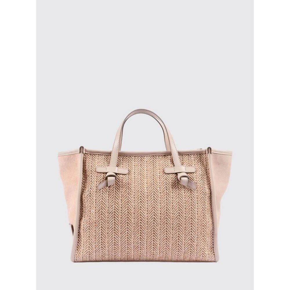 Gianni Chiarini Women Miss Marcella Chevron Raffia And Suede Bag Gianni Chiarini